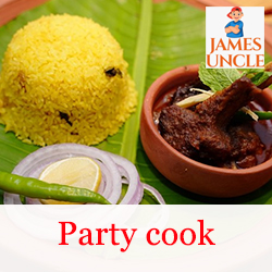 Party cook Mrs. Moumita Dey Roy in Nabapally Barasat